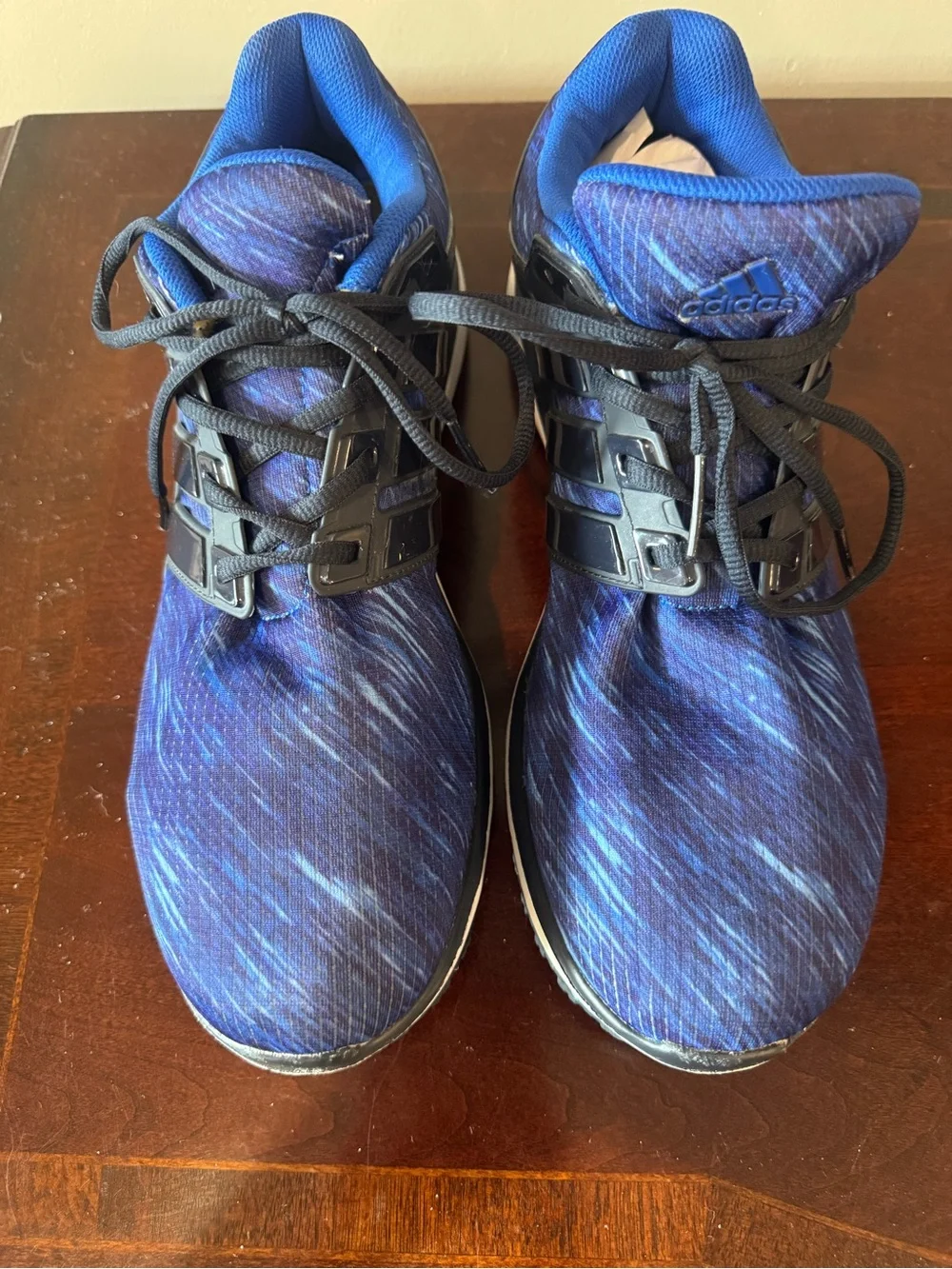 adidas Energy Cloud WTC Low Top Lace-Up Sneakers Blue Mesh Cushioned BY2047